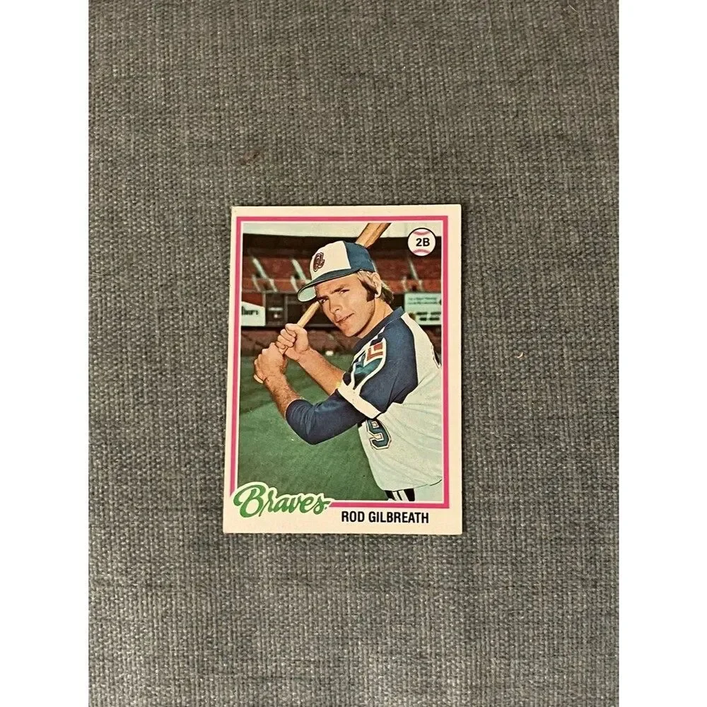 1978 Topps Atlanta Braves Baseball Card Trading Card